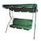 3-Seater Outdoor Patio Swing With Adjustable Canopy